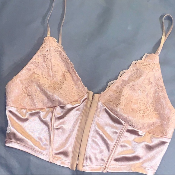 Medium | HESPERUS Hook & Eye Front Closure Bustier. - Picture 1 of 7